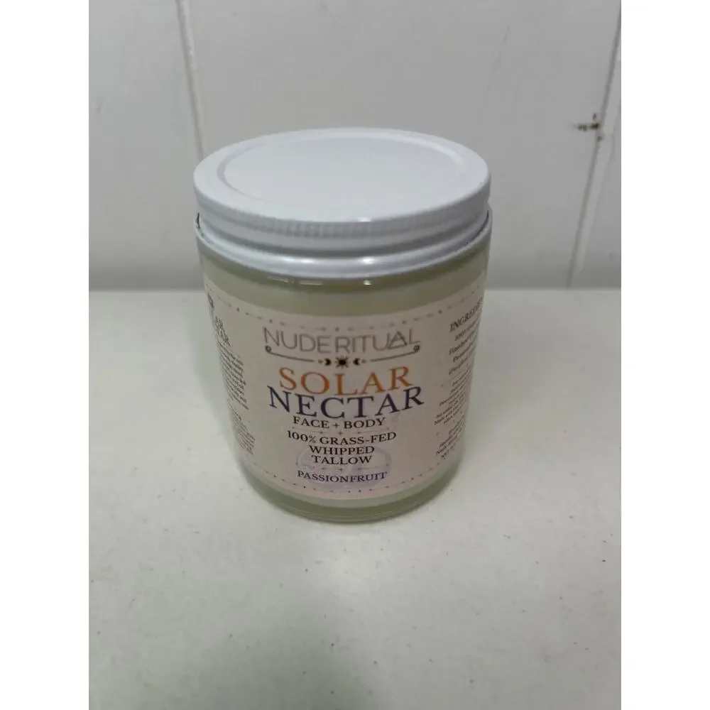Nude Ritual Whipped Tallow Cream. Skin and Body Moisturizer Passionfruit  NIB